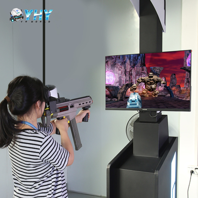 Equipo de realidad virtual con pantalla táctil Juegos de arcade 9d Vr Cine Sala de estar Vr Disparos