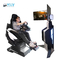 VR 9D simulador de carreras de aluminio de aleación volante de conducción máquina de juegos de arcade